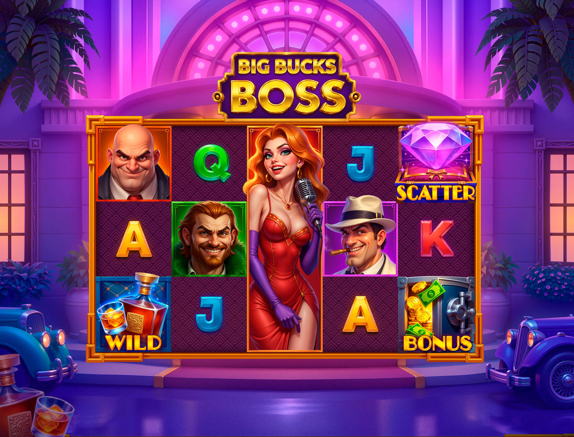 Big Boss Bucks — Casino Game Art