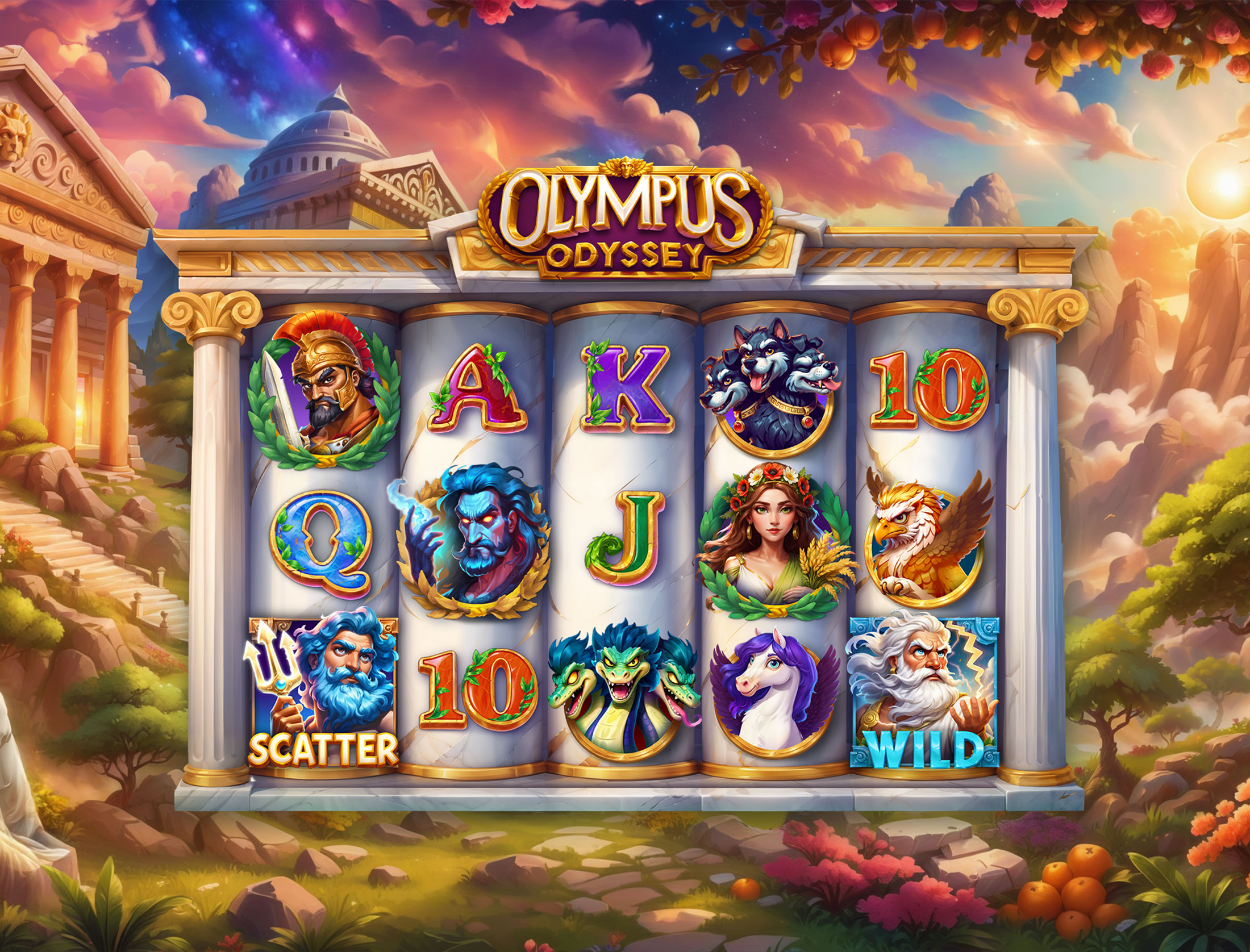 Olympus — Casino Game Art