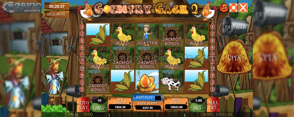 country jackpots bounty slot game
