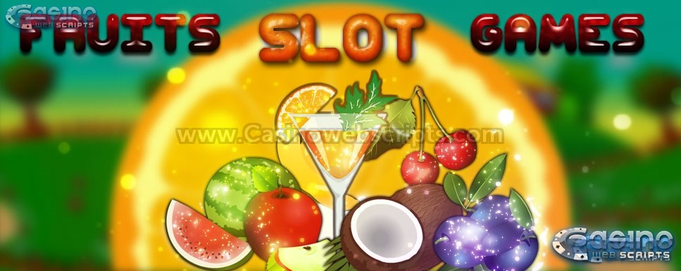 Fruits slots poster
