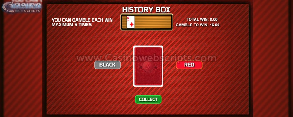 gamble feature jokers on fire