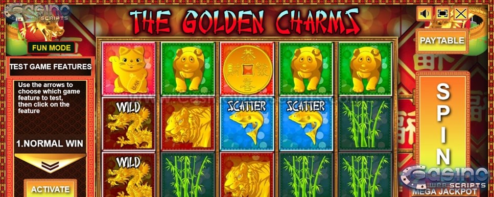 The Golden Charms mobile 