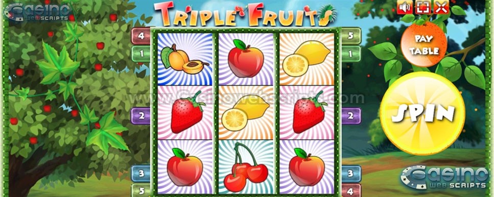 Triple Fruits mobile 