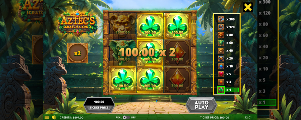 aztecs scratch card 3