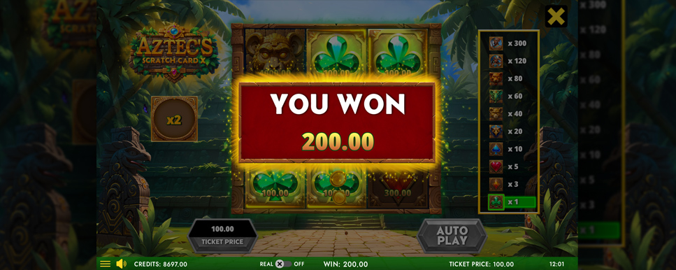 aztecs scratch card 4