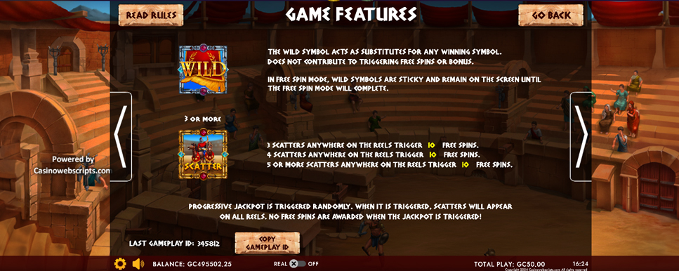 colosseum glory of rome special symbols