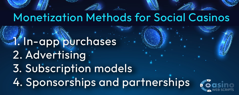 monetization social casino