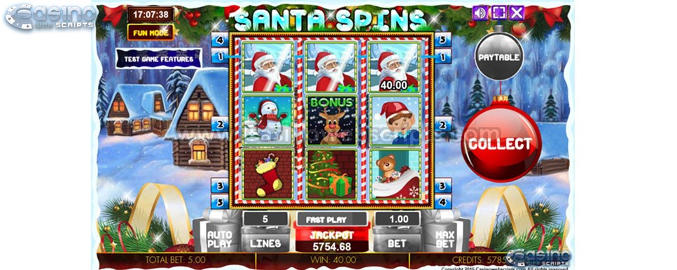Santa Spins