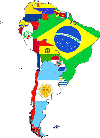 South America Map