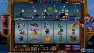 Ahoy Lucky Pirates Preview Pic Paytable Page 3