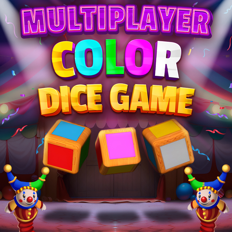 Multiplayer Color Dice Game