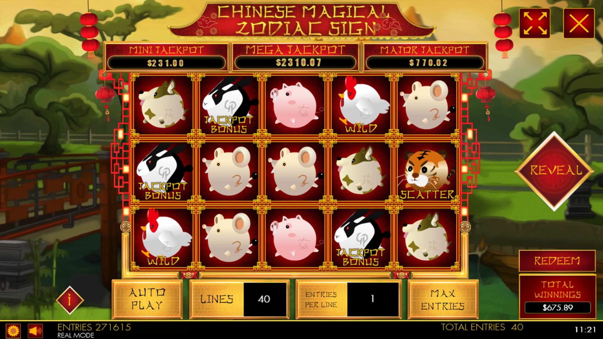 Chinese Magical Zodiac Sign Preview Pic Main Screen 1