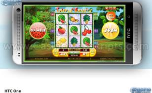 Triple Fruits HTML5 Mobile and PC
