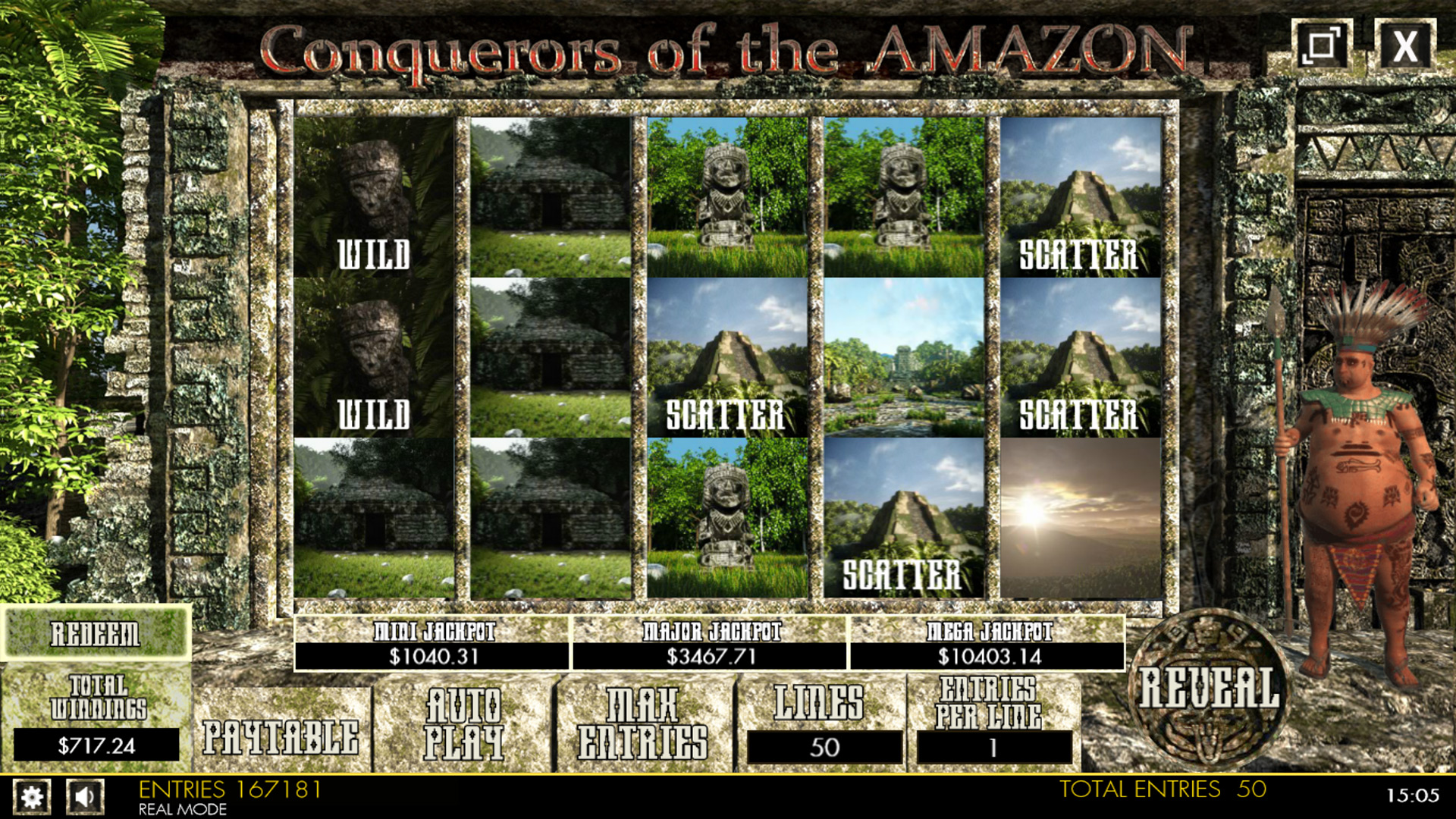 Conquerors of the Amazon HTML5 Mobile and PC Preview Pic Main Screen 1