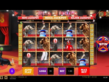 Circus of Fortune HTML5 Mobile and PC