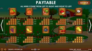 Fruity Fortune Delux Preview Pic Symbols Paytable 2