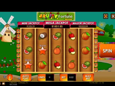Fruity Fortune Deluxe HTML5 Mobile and PC