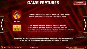 Jokers on Fire HTML5 Preview Pic Paytable Page 3