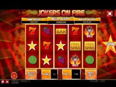 Jokers on Fire HTML5 Mobile and PC