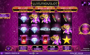 Luxuriouslot Mobile and PC
