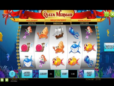 Queen Mermaid Deluxe HTML5 Mobile and PC
