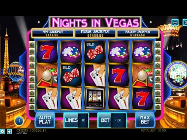 Nights in Vegas Jackpot HTML5 Mobile and PC