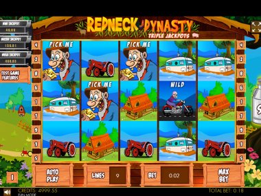 Redneck Dynasty Triple Jackpots Mobile and PC 