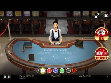 Baccarat 3D Dealer Deluxe HTML5 Mobile and PC