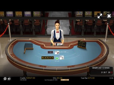BlackJack 21 FaceUp 3D Dealer Deluxe HTML5 Mobile and PC