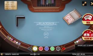 Blackjack 21 Surrender Deluxe HTML5 Mobile and PC