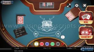 Casino War HTML5 Mob Preview Pic Main Screen 1