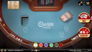Oasis Poker HTML5 Mo Preview Pic Main Screen 1