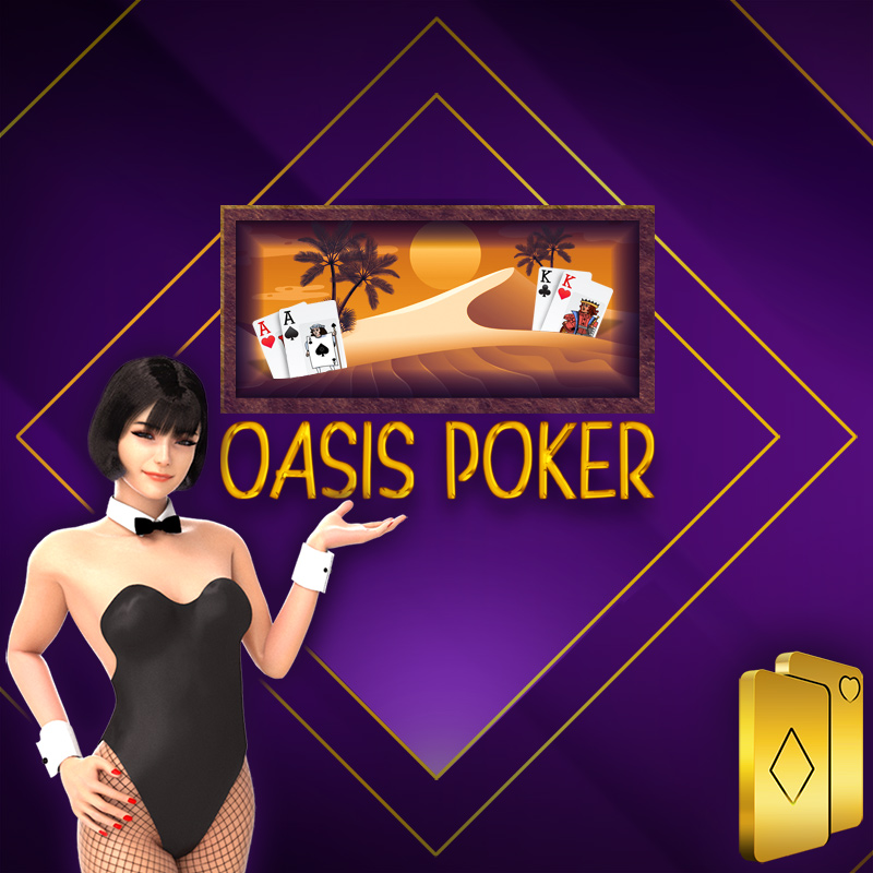 Oasis Poker 3D Dealer Deluxe HTML5 Mobile and PC