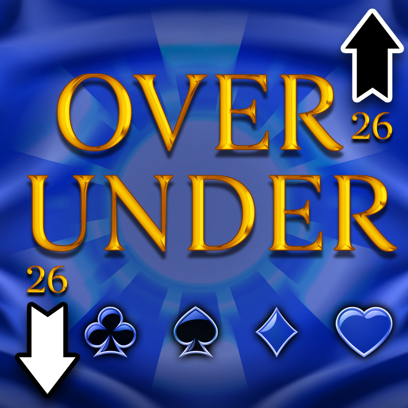 Over or Under 26 4Card Joker Deluxe HTML5 Mobile and PC