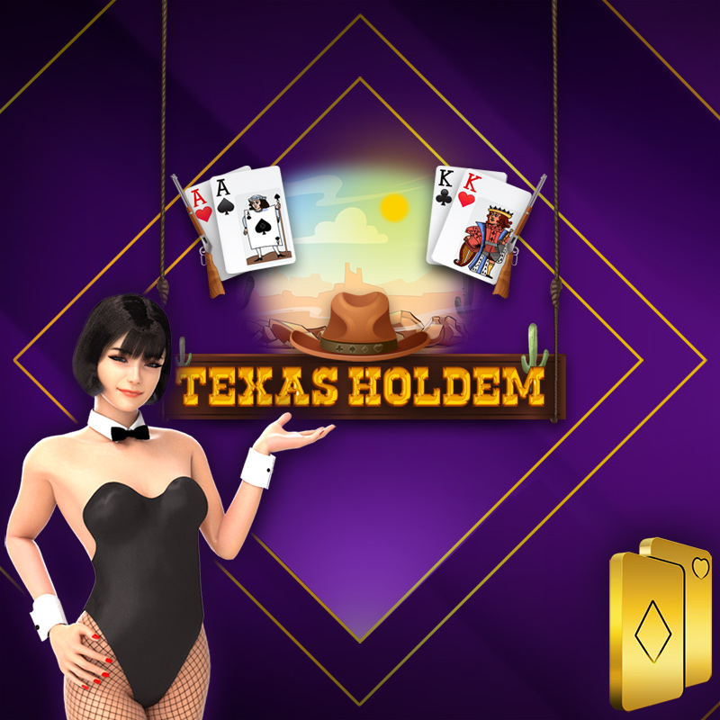 Texas Holdem Heads-Up 3D Dealer Deluxe HTML5 Mobile and PC