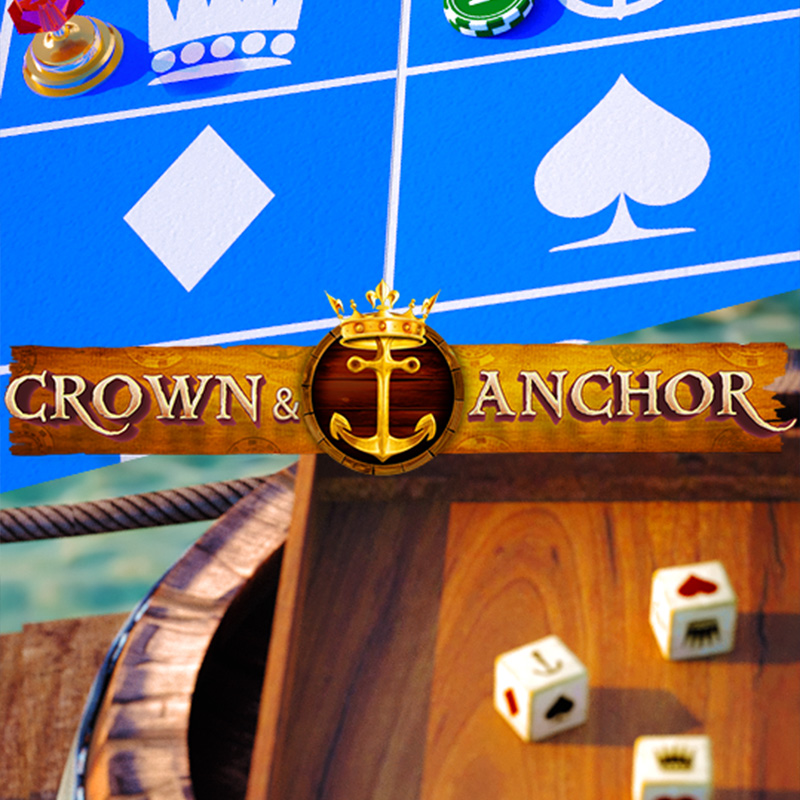 Crown and Anchor Dice 