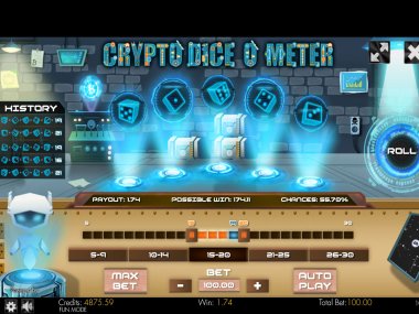 Crypto Diceometer Mobile and PC