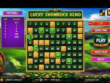 Lucky Shamrock Keno 80