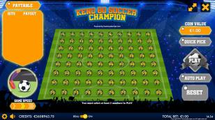 Keno 80 Soccer Champ Preview Pic Main Screen 1