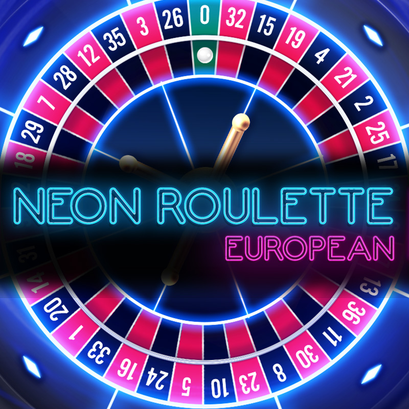 European Roulette Neon Lights - Mobile and PC
