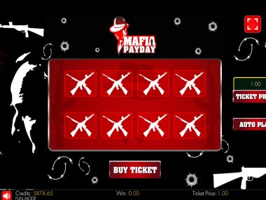 Mafia Payday Scratch Card Mobile and PC