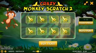 Crazy Monkey Scratch Preview Pic Main Screen 1