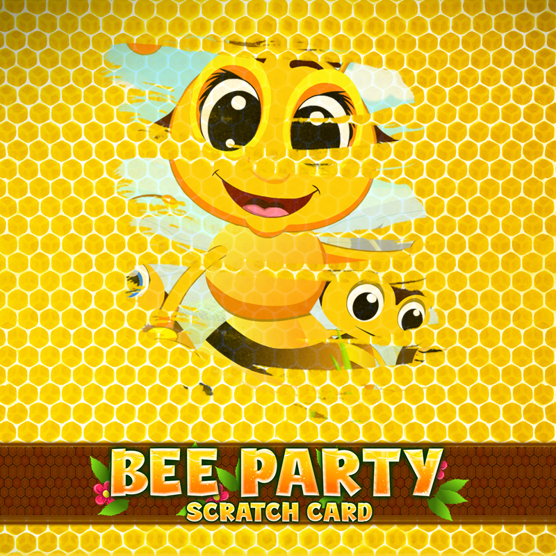 Bee Party Scratch Card