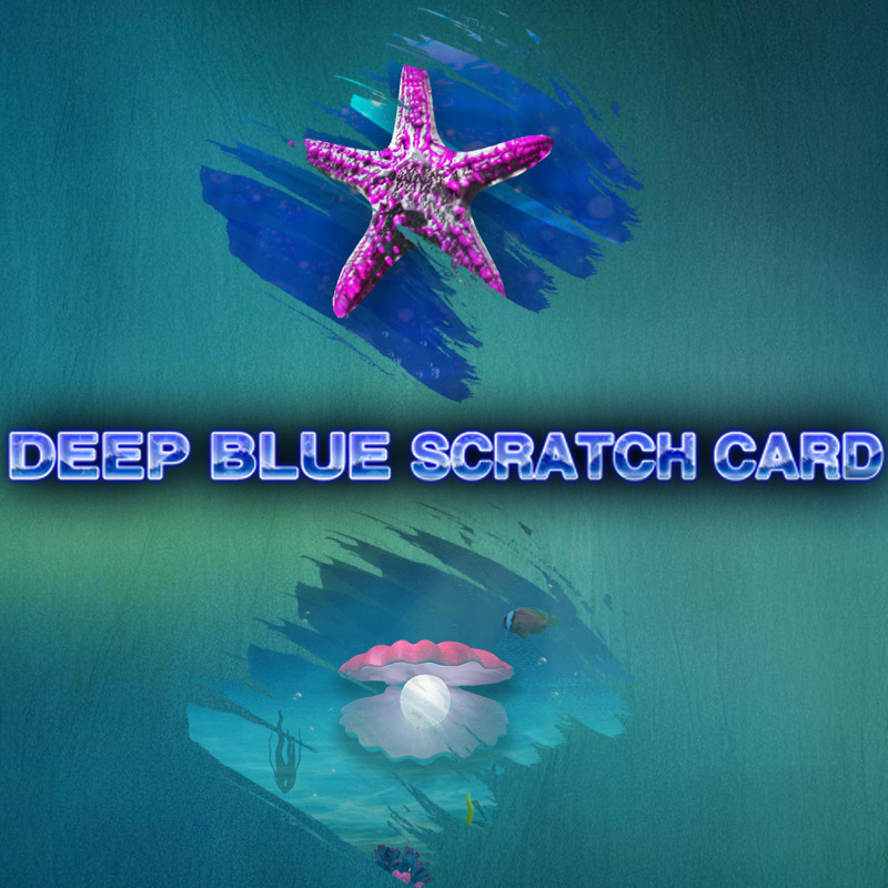 Deep Blue Treasures Scratch Card