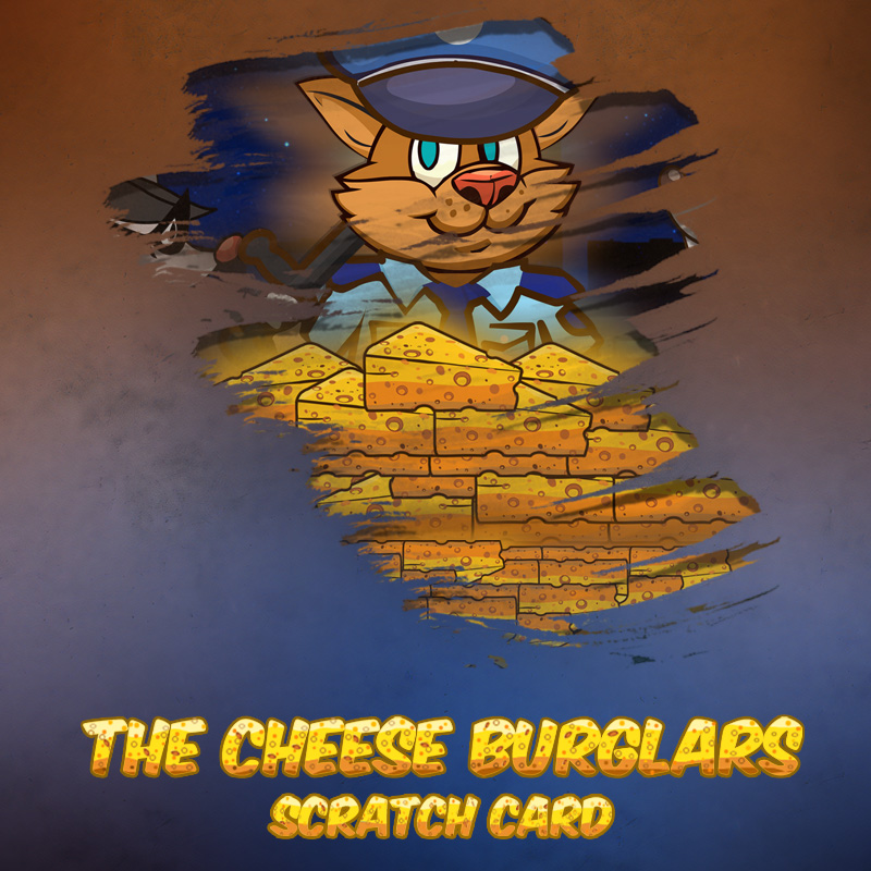 Cheese Burglars Scratch Card