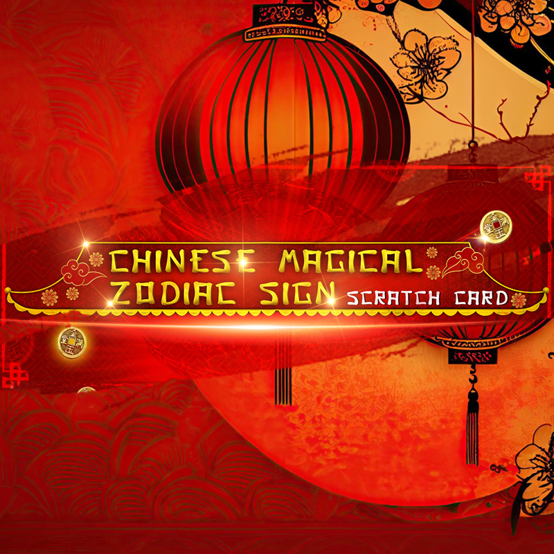 Chinese Magical Zodiac Sign Scratch Card
