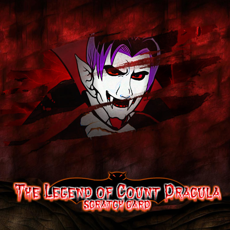 The Legend of Count Dracula Scratch Card