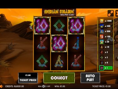 Indian Charm Deluxe Scratch Card