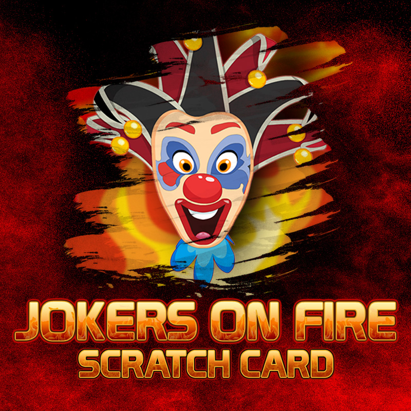 Jokers on Fire Scratch Card