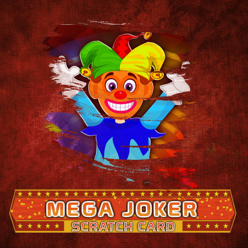 Mega Joker Jackpot Scratch Card